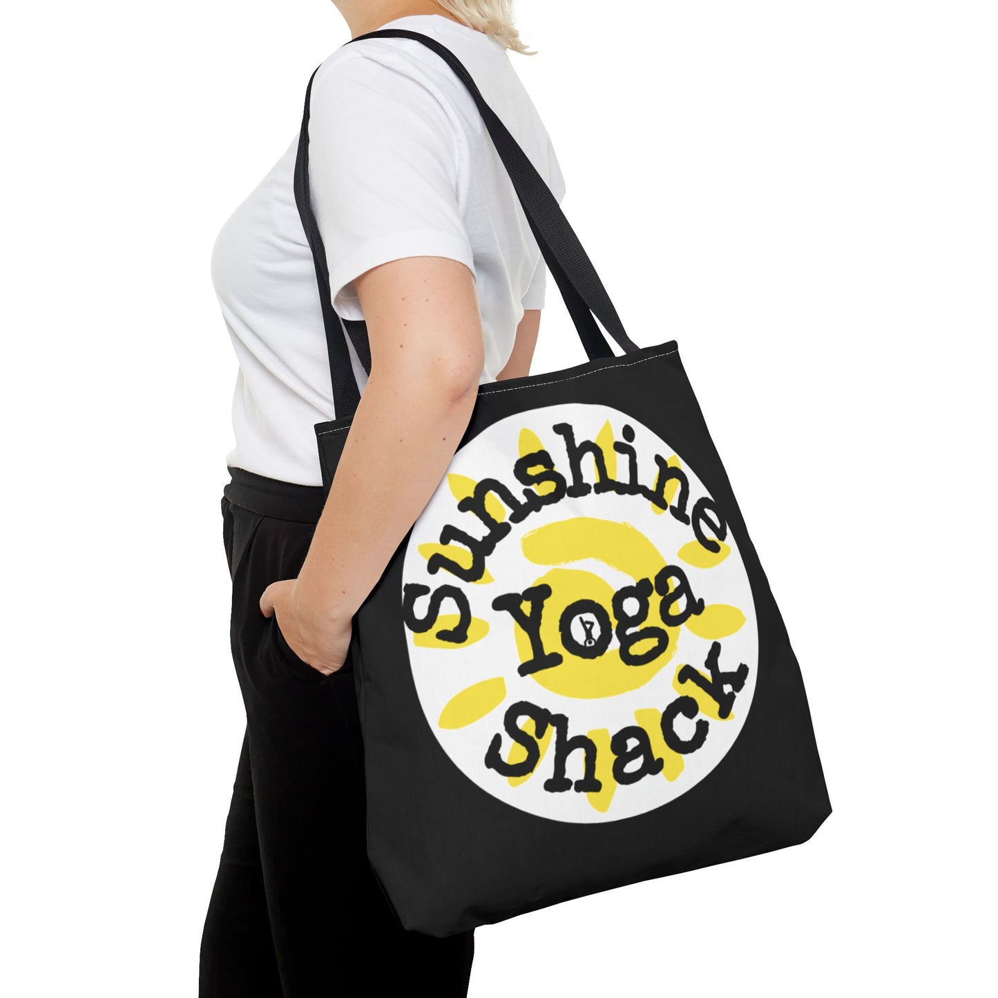 Sunshine Yoga Shack Tote Bag - Eco-Friendly, Stylish, and Functional