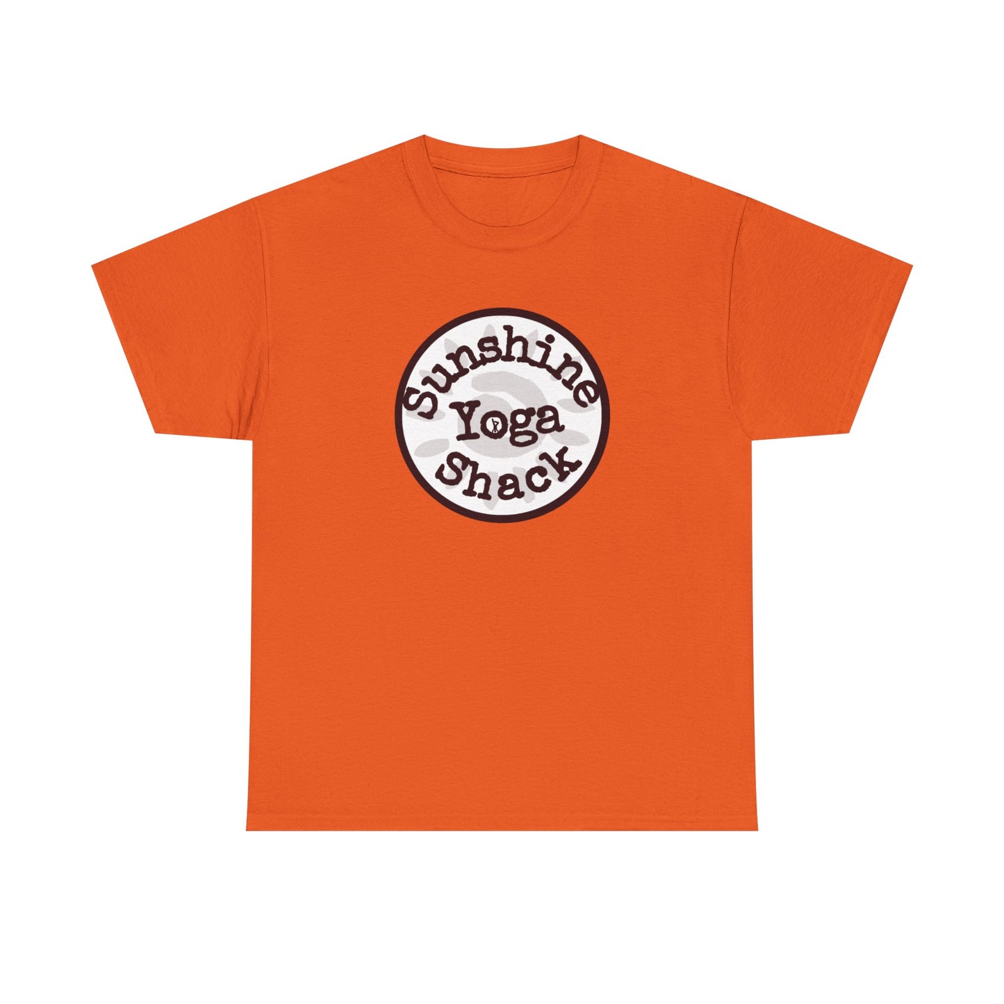 Sunshine Yoga Shack Unisex Heavy Cotton Tee - Perfect for Yoga & Relaxation