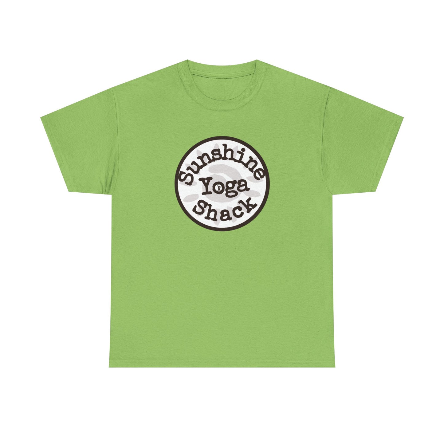Sunshine Yoga Shack Unisex Heavy Cotton Tee - Perfect for Yoga & Relaxation