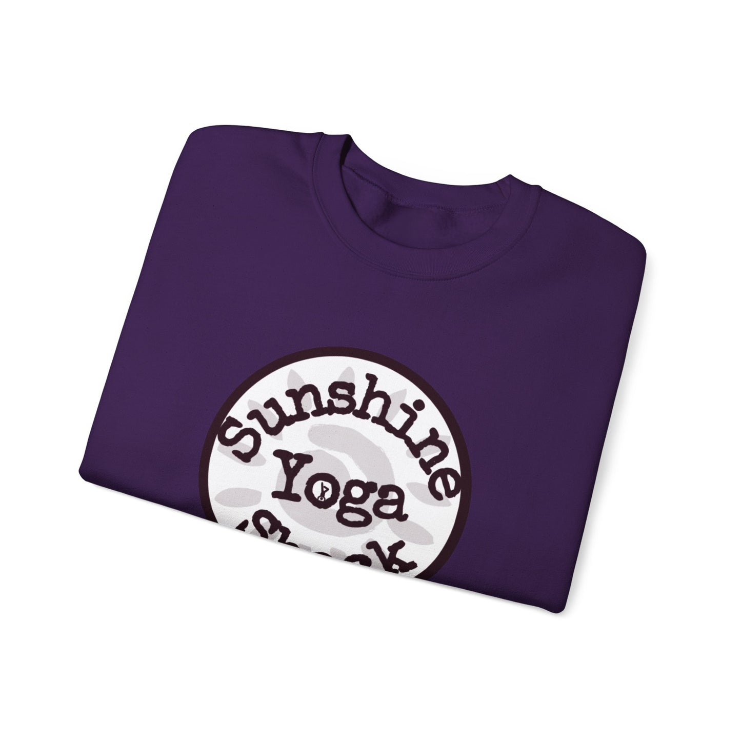 Sunshine Yoga Shack Unisex Crewneck Sweatshirt - Cozy Comfort for Yoga Lovers
