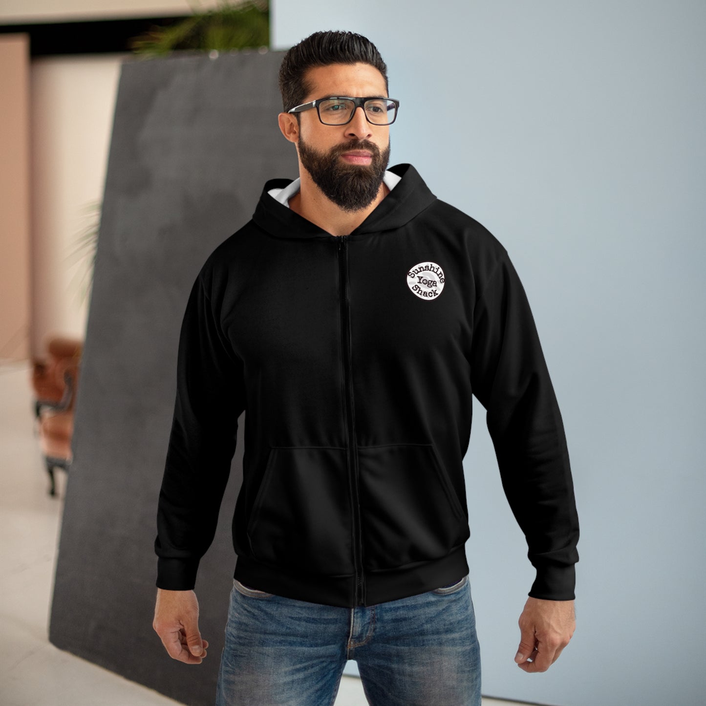 Unisex Zip Hoodie - Cozy Casual Streetwear for Everyday Comfort