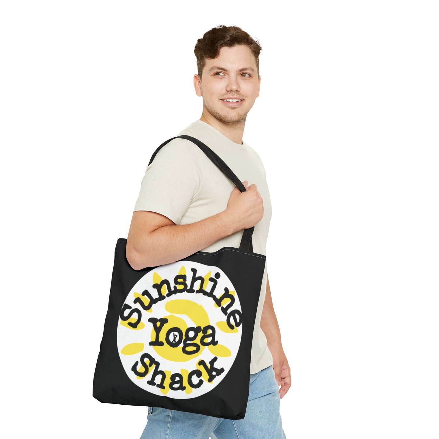 Sunshine Yoga Shack Tote Bag - Eco-Friendly, Stylish, and Functional