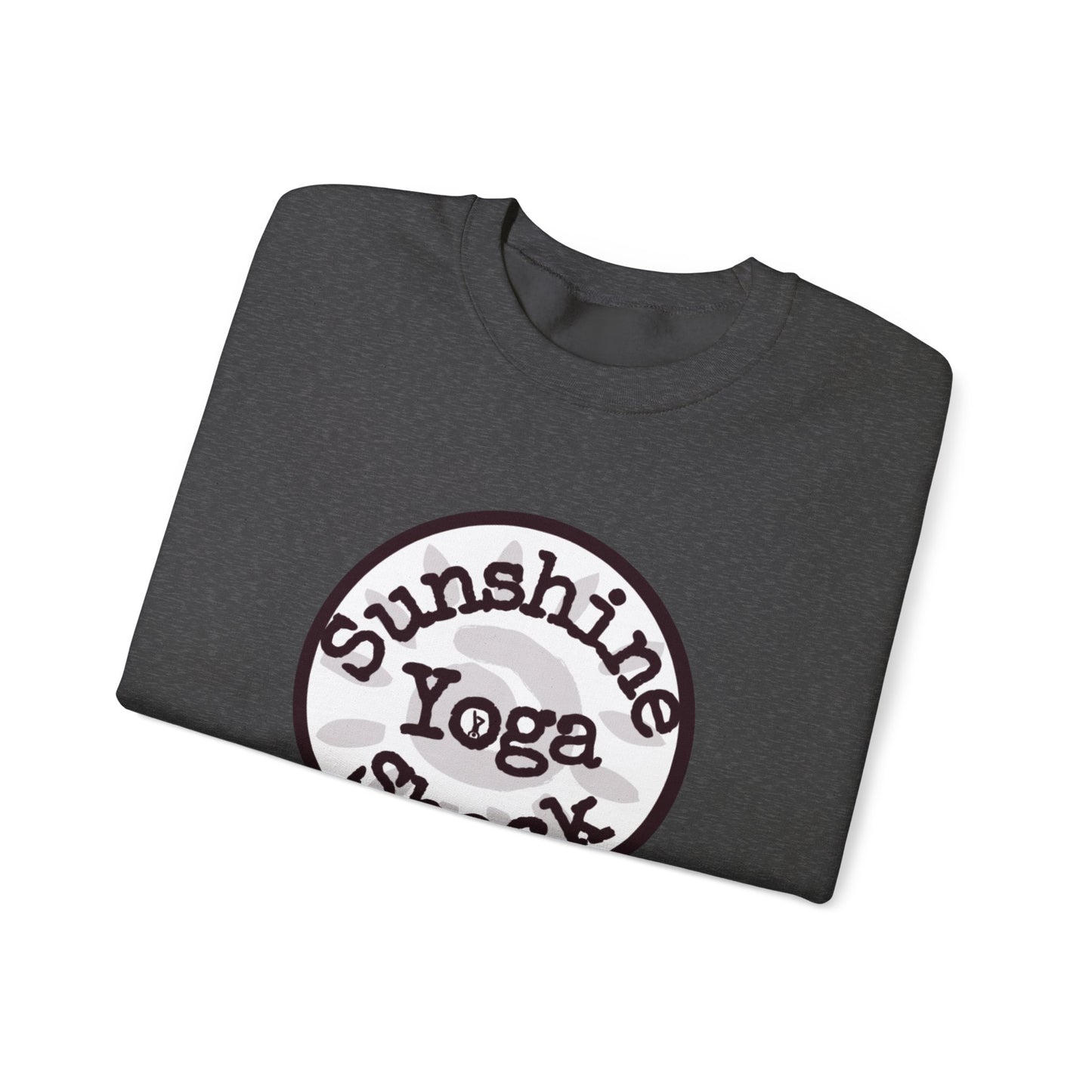 Sunshine Yoga Shack Unisex Crewneck Sweatshirt - Cozy Comfort for Yoga Lovers