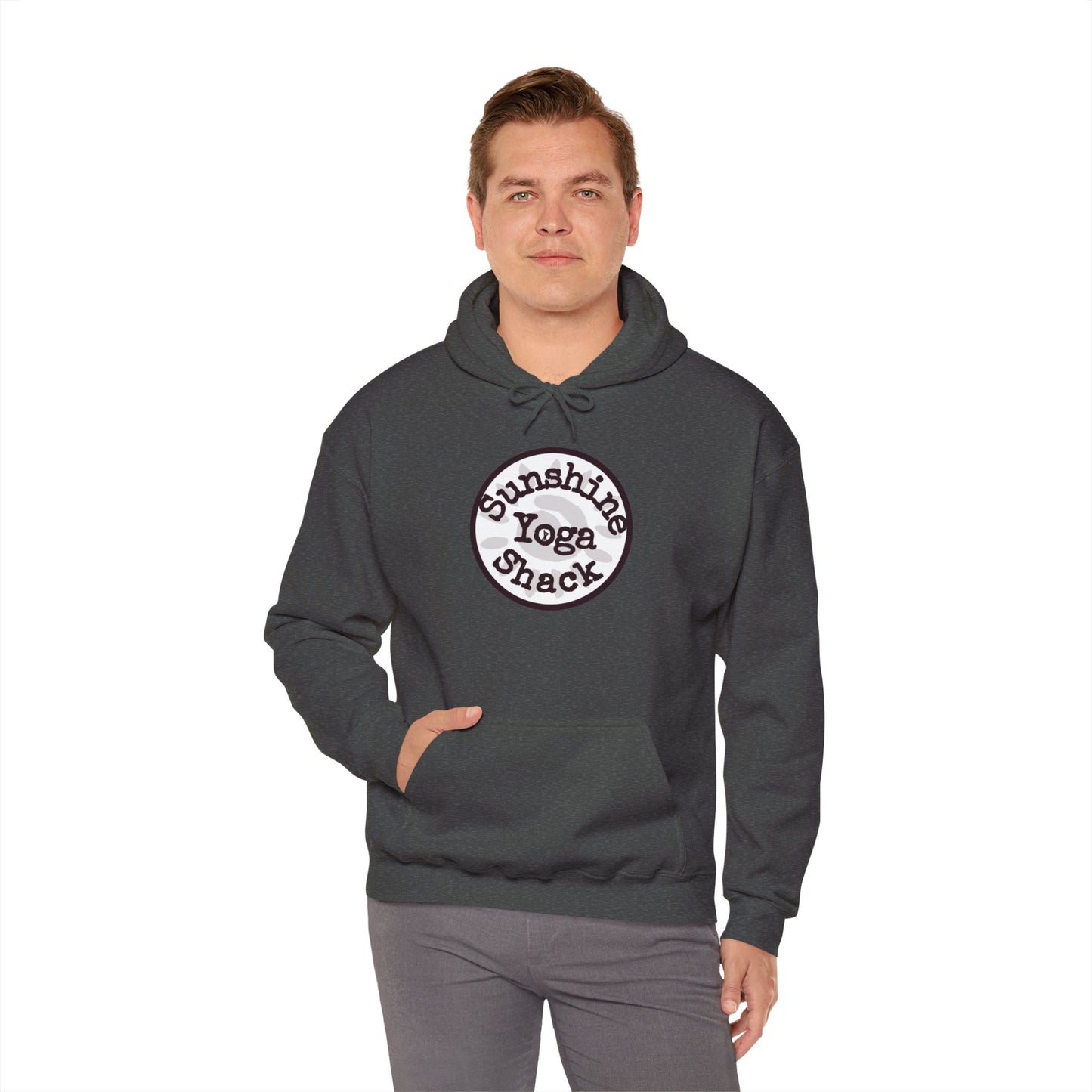 Sunshine Yoga Shack Unisex Heavy Blend Hoodie - Comfy, Stylish Sweatshirt for Yoga Lovers