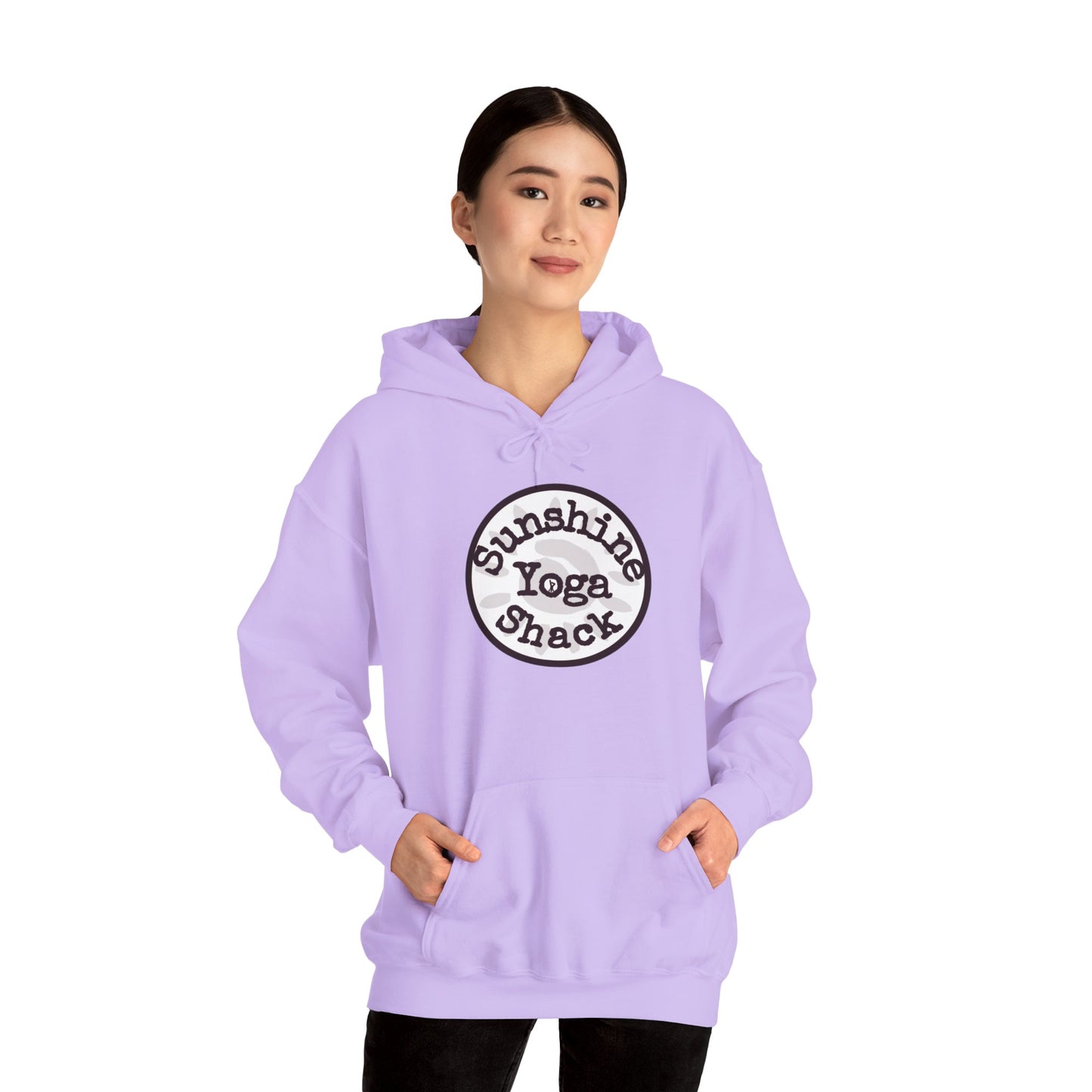 Sunshine Yoga Shack Unisex Heavy Blend Hoodie - Comfy, Stylish Sweatshirt for Yoga Lovers