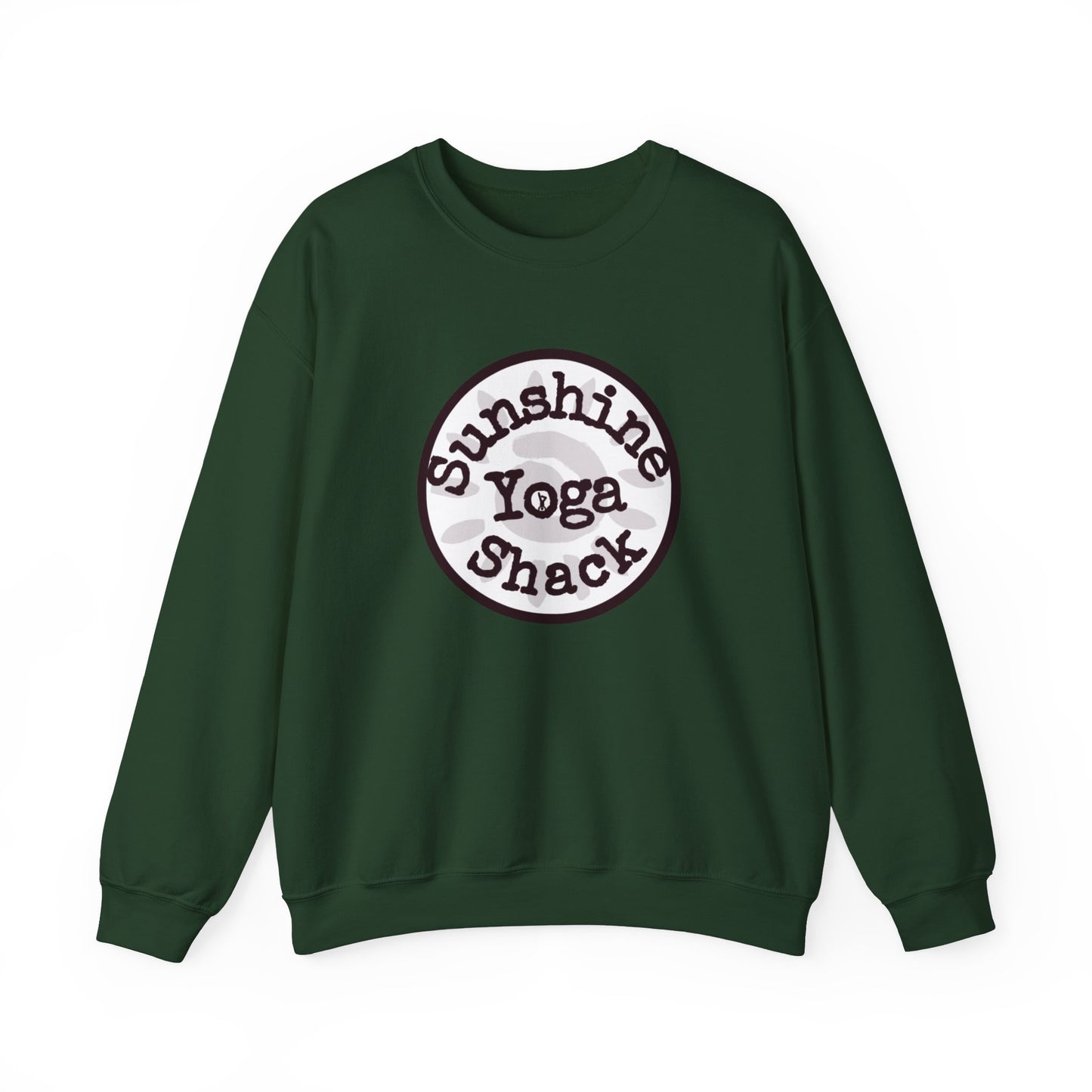 Sunshine Yoga Shack Unisex Crewneck Sweatshirt - Cozy Comfort for Yoga Lovers