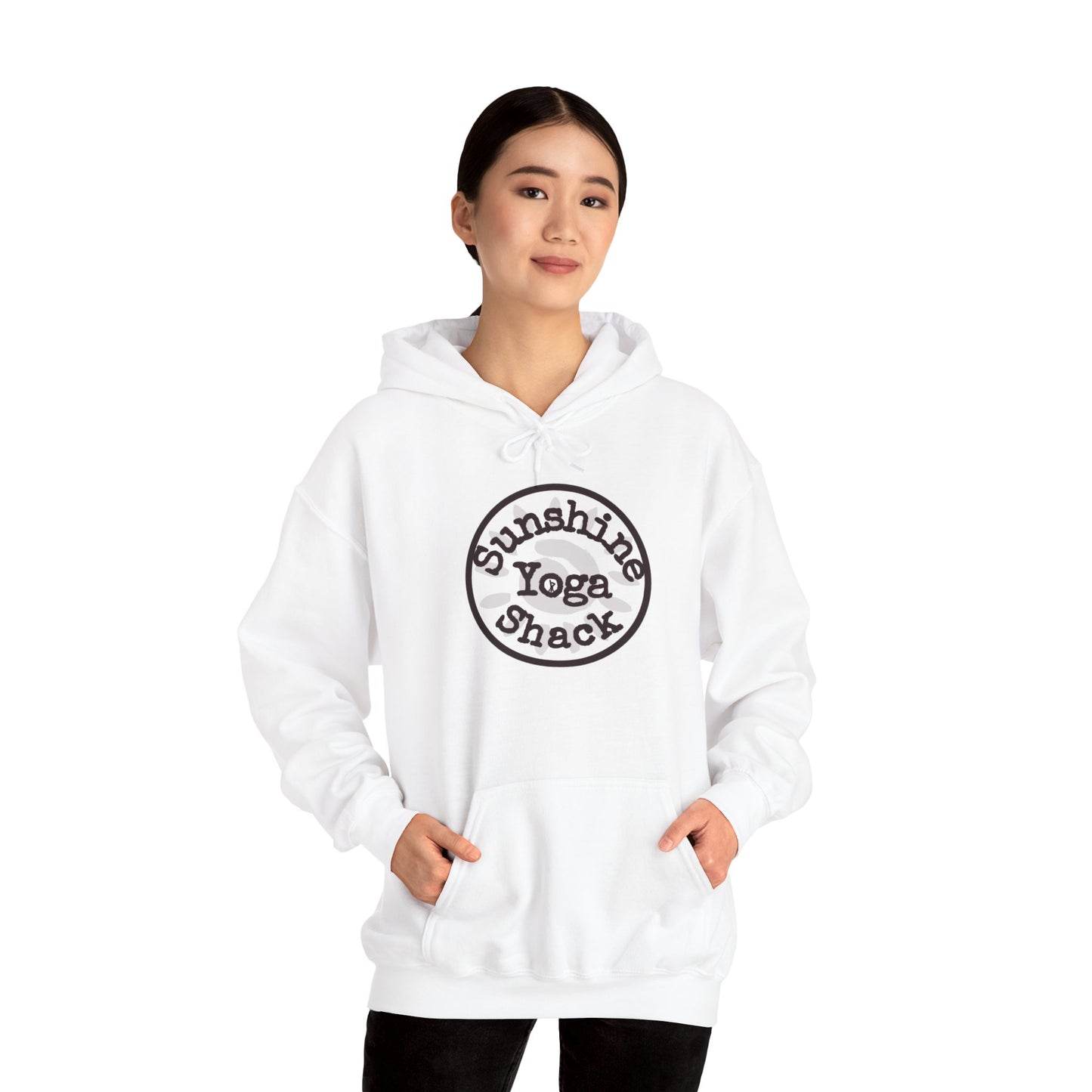 Sunshine Yoga Shack Unisex Heavy Blend Hoodie - Comfy, Stylish Sweatshirt for Yoga Lovers