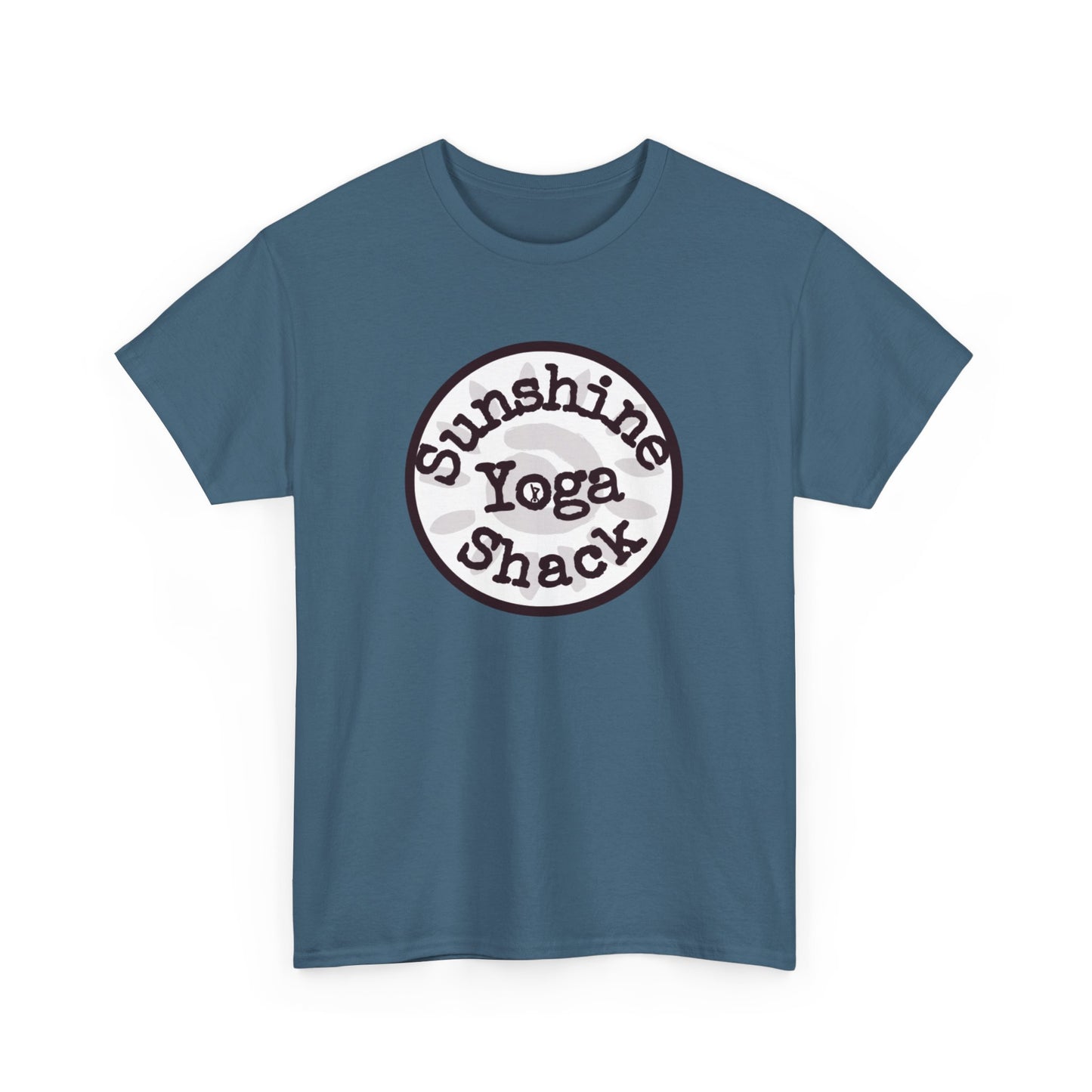 Sunshine Yoga Shack Unisex Heavy Cotton Tee - Perfect for Yoga & Relaxation