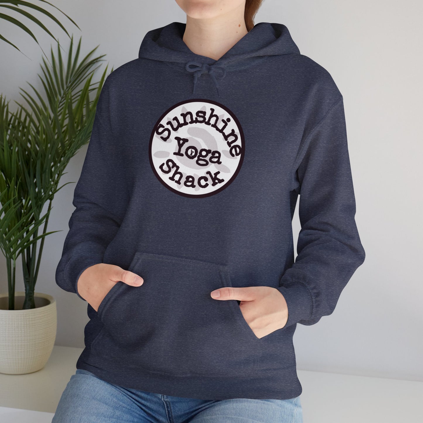 Sunshine Yoga Shack Unisex Heavy Blend Hoodie - Comfy, Stylish Sweatshirt for Yoga Lovers