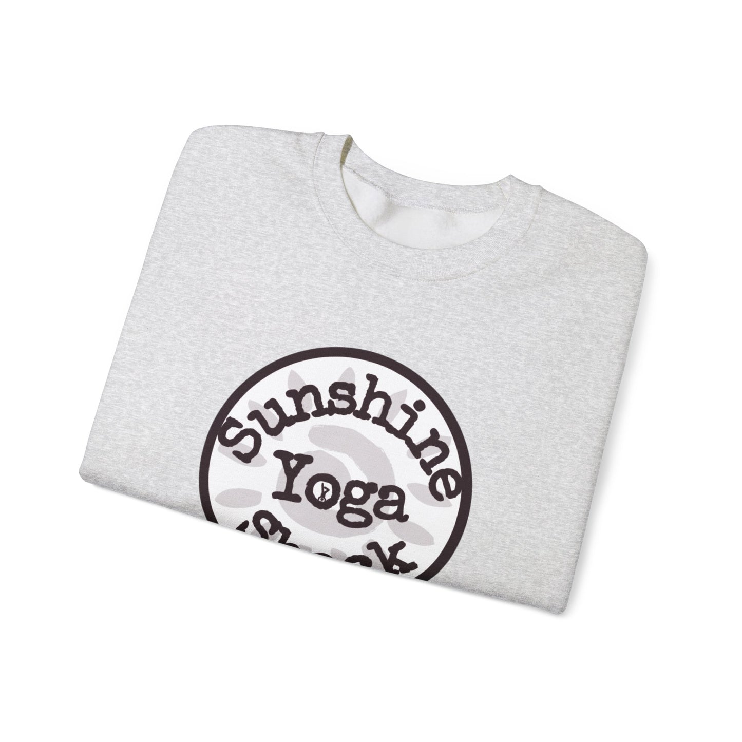 Sunshine Yoga Shack Unisex Crewneck Sweatshirt - Cozy Comfort for Yoga Lovers