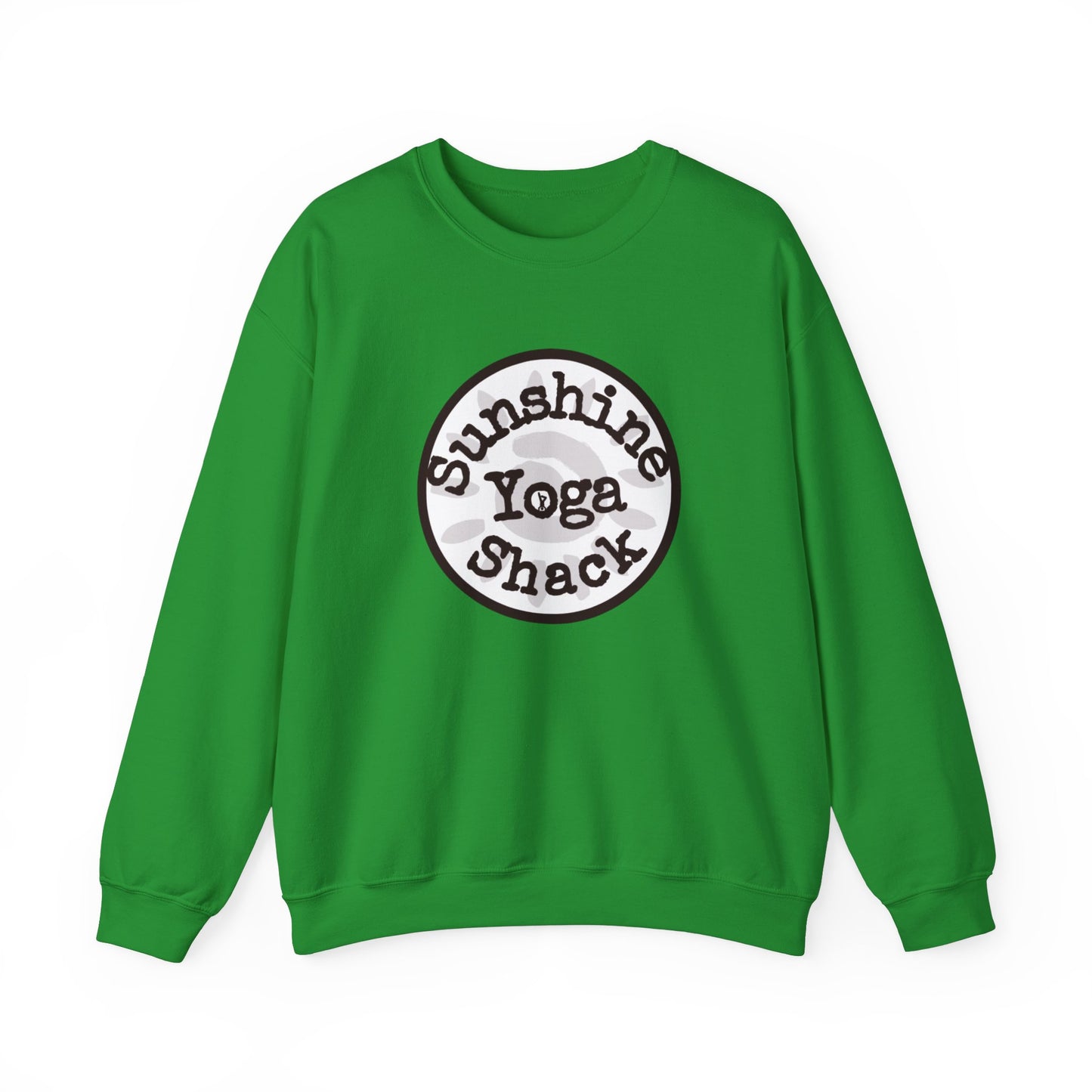 Sunshine Yoga Shack Unisex Crewneck Sweatshirt - Cozy Comfort for Yoga Lovers