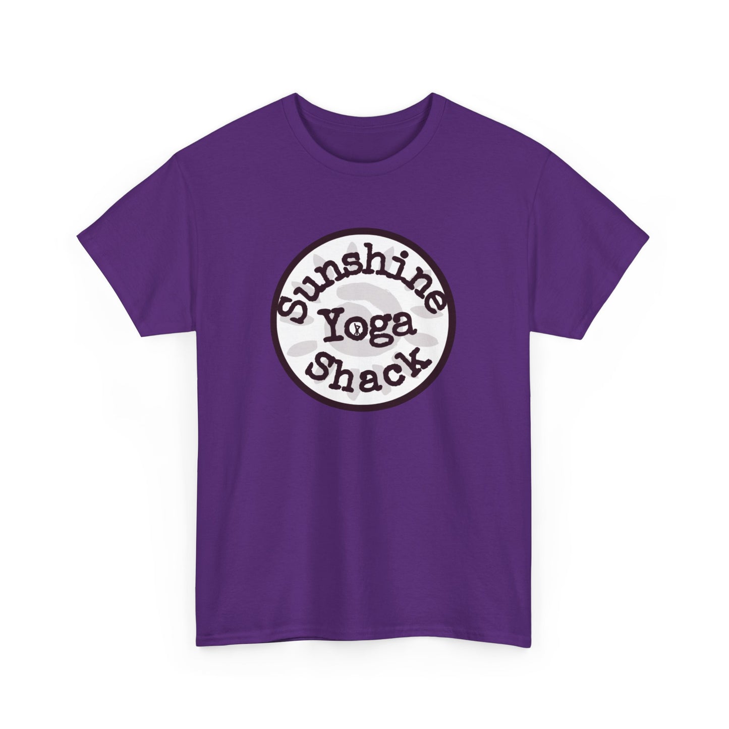 Sunshine Yoga Shack Unisex Heavy Cotton Tee - Perfect for Yoga & Relaxation
