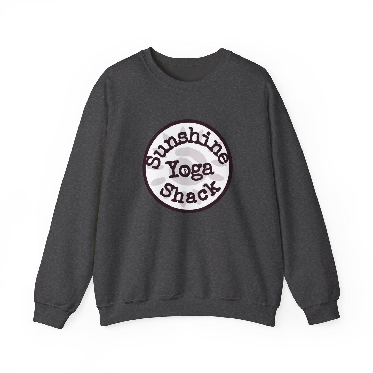 Sunshine Yoga Shack Unisex Crewneck Sweatshirt - Cozy Comfort for Yoga Lovers