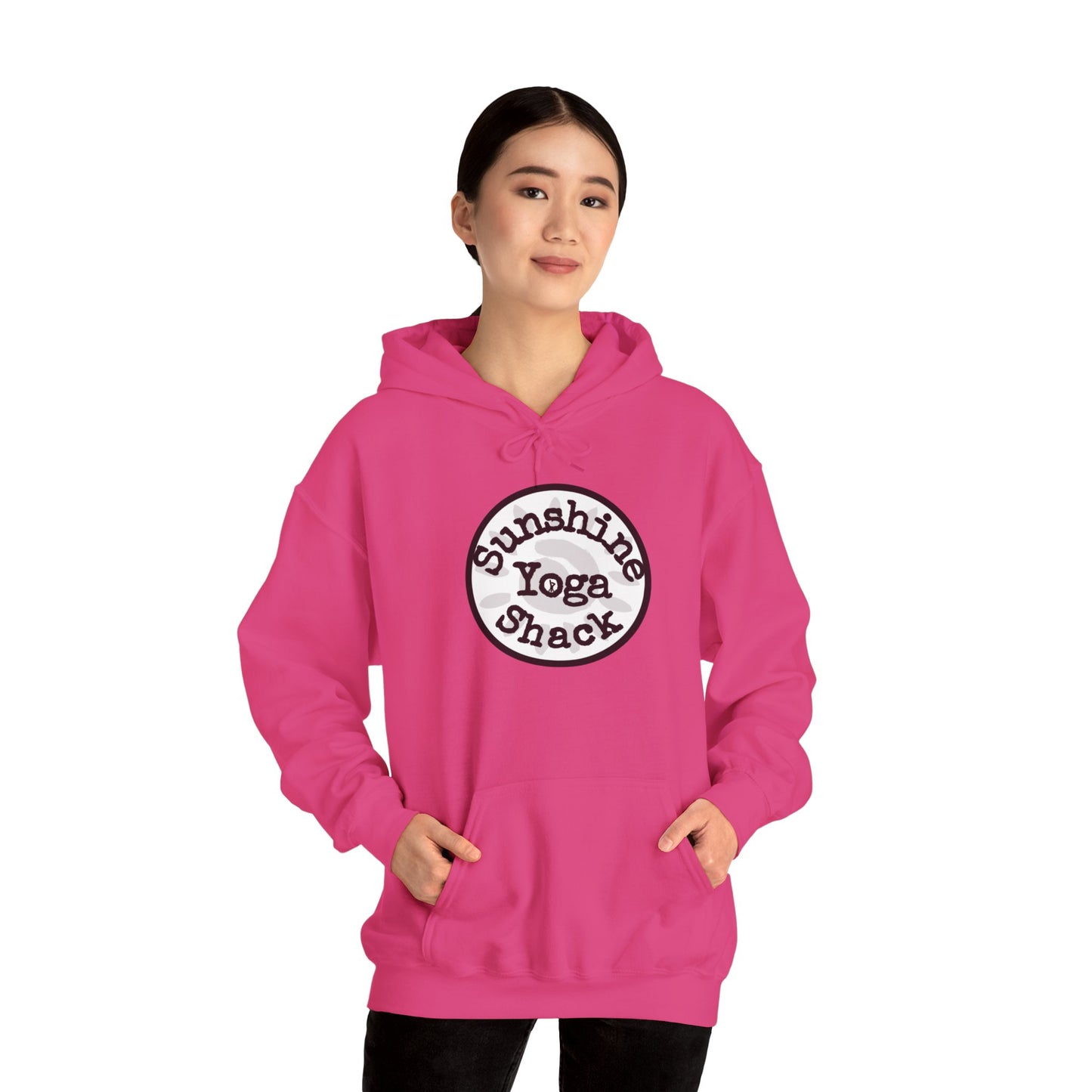 Sunshine Yoga Shack Unisex Heavy Blend Hoodie - Comfy, Stylish Sweatshirt for Yoga Lovers