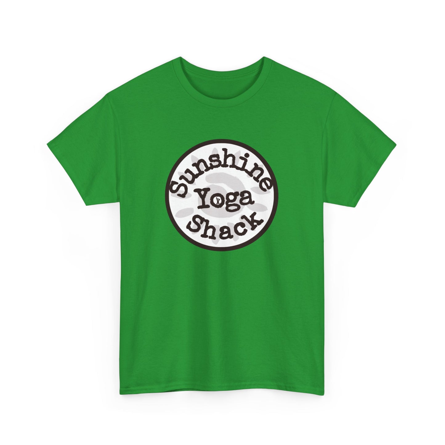 Sunshine Yoga Shack Unisex Heavy Cotton Tee - Perfect for Yoga & Relaxation