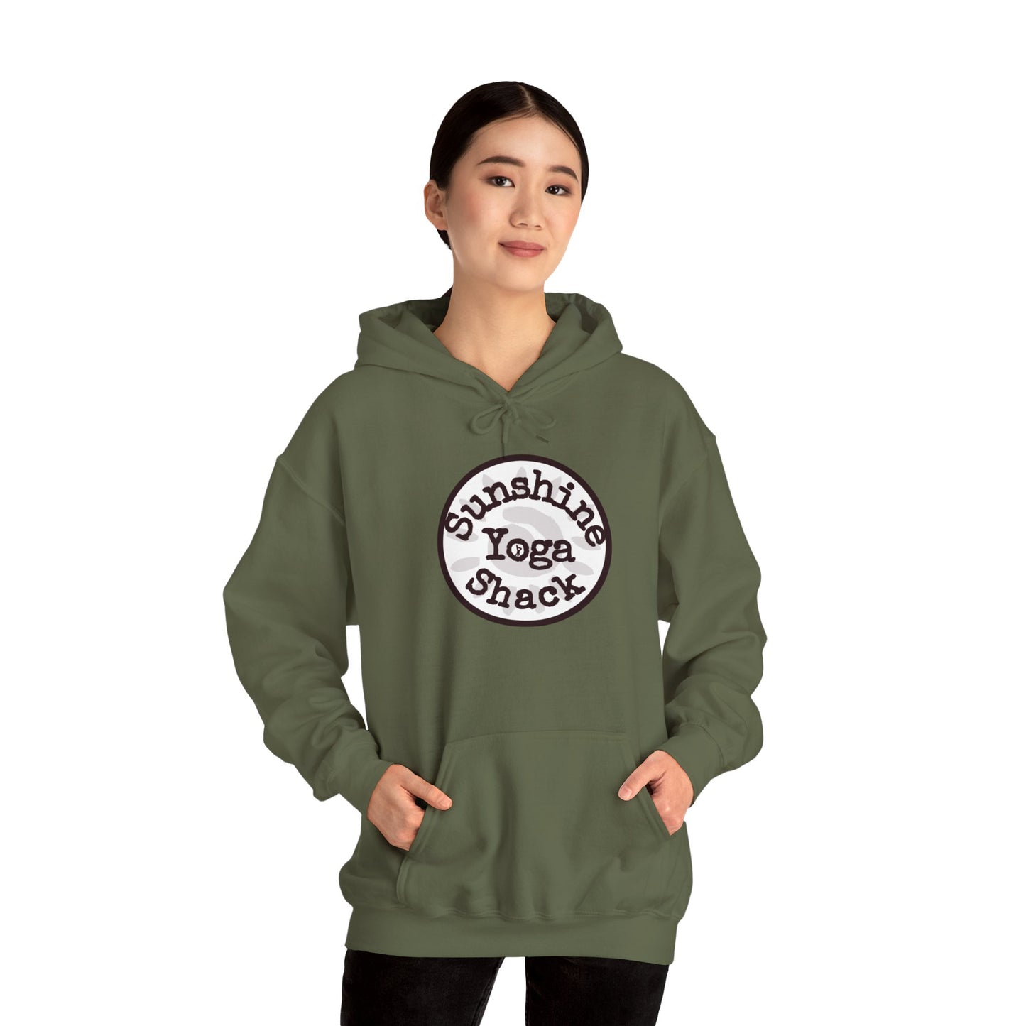 Sunshine Yoga Shack Unisex Heavy Blend Hoodie - Comfy, Stylish Sweatshirt for Yoga Lovers