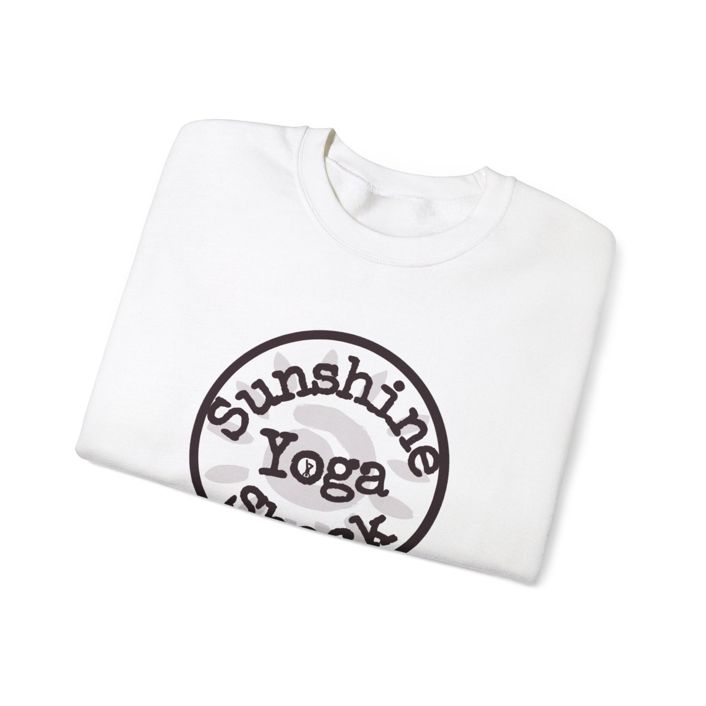 Sunshine Yoga Shack Unisex Crewneck Sweatshirt - Cozy Comfort for Yoga Lovers
