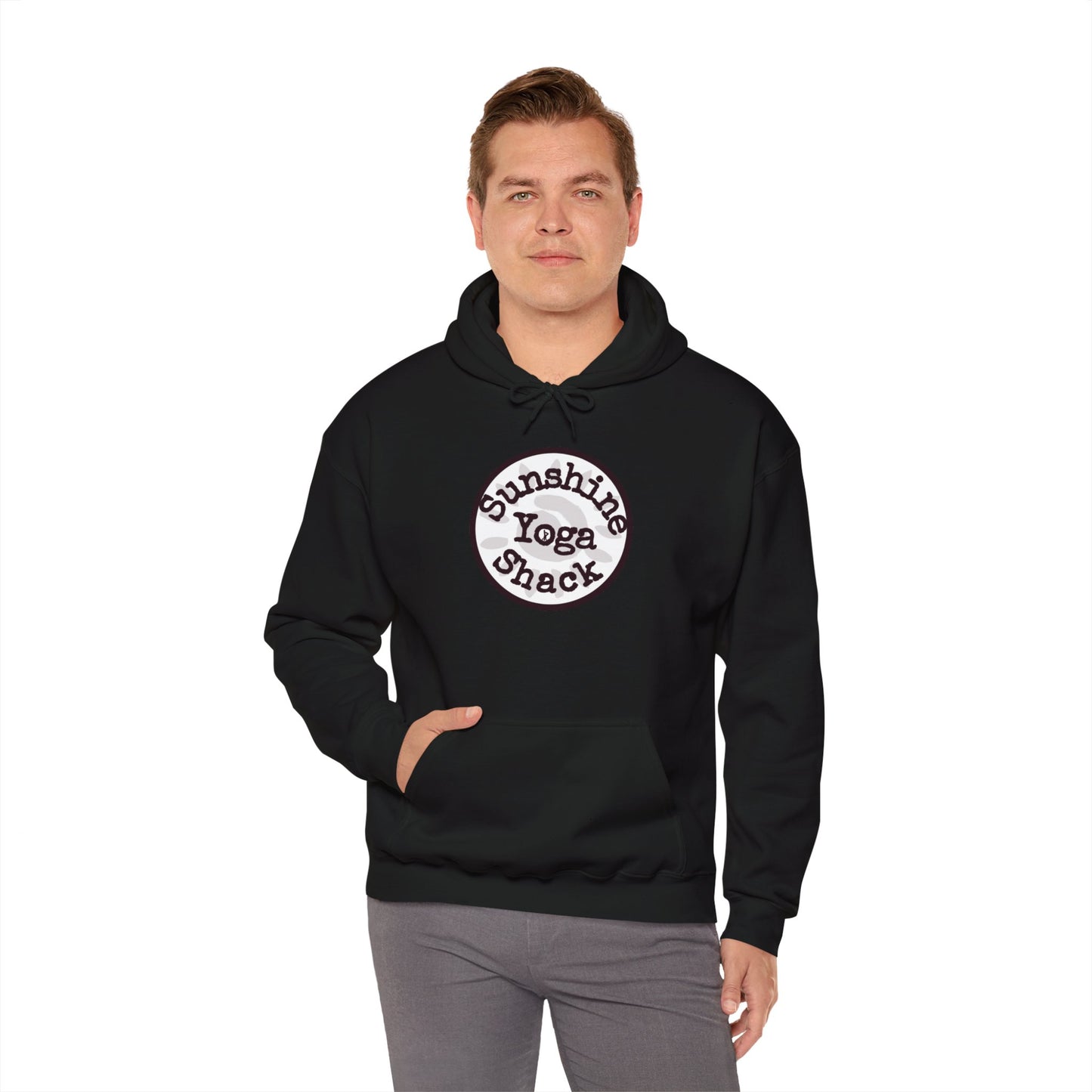 Sunshine Yoga Shack Unisex Heavy Blend Hoodie - Comfy, Stylish Sweatshirt for Yoga Lovers