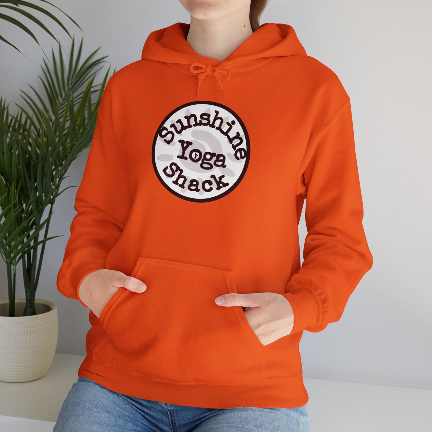 Sunshine Yoga Shack Unisex Heavy Blend Hoodie - Comfy, Stylish Sweatshirt for Yoga Lovers