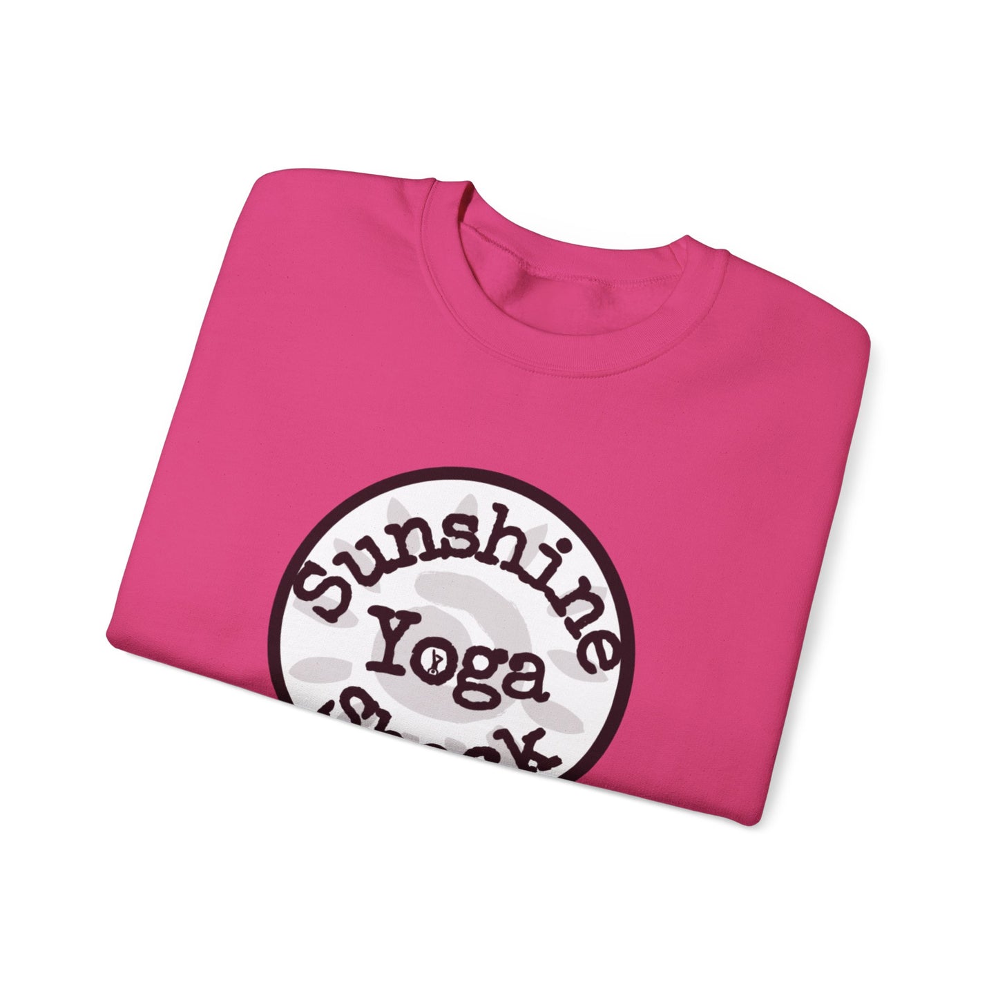 Sunshine Yoga Shack Unisex Crewneck Sweatshirt - Cozy Comfort for Yoga Lovers