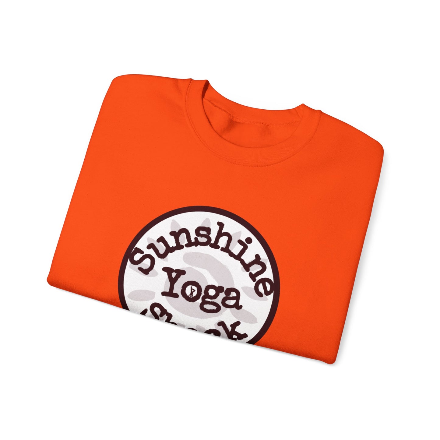 Sunshine Yoga Shack Unisex Crewneck Sweatshirt - Cozy Comfort for Yoga Lovers