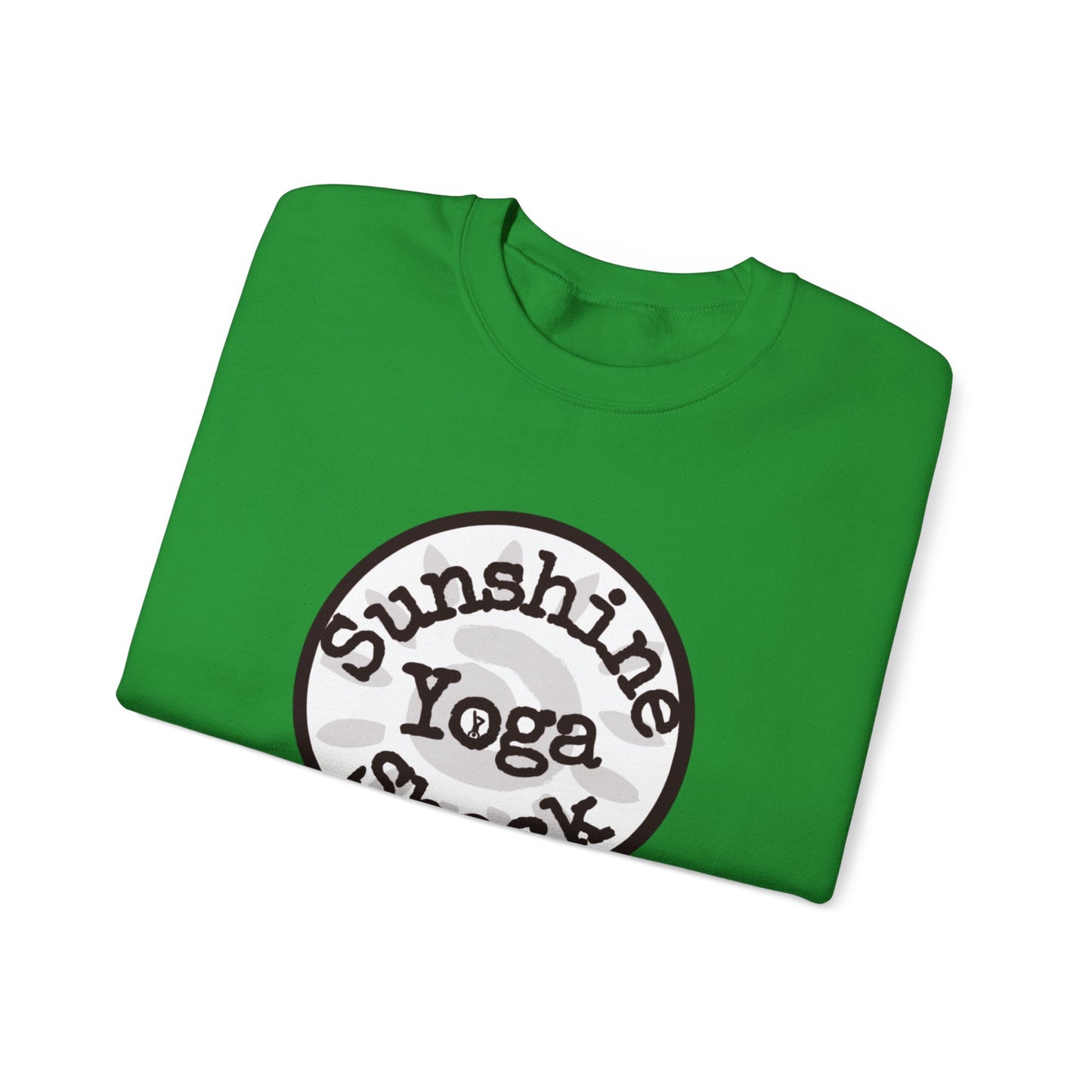 Sunshine Yoga Shack Unisex Crewneck Sweatshirt - Cozy Comfort for Yoga Lovers
