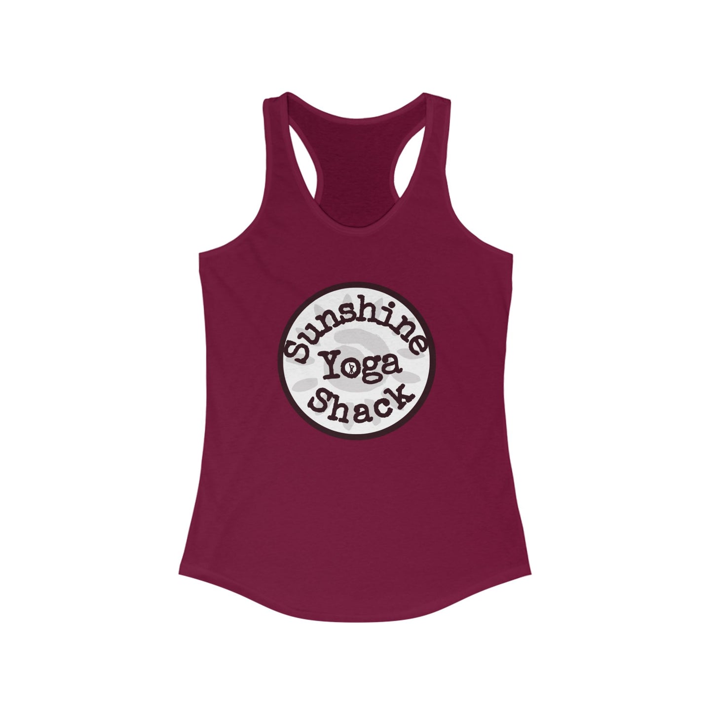 Sunshine Yoga Shack Women's Racerback Tank