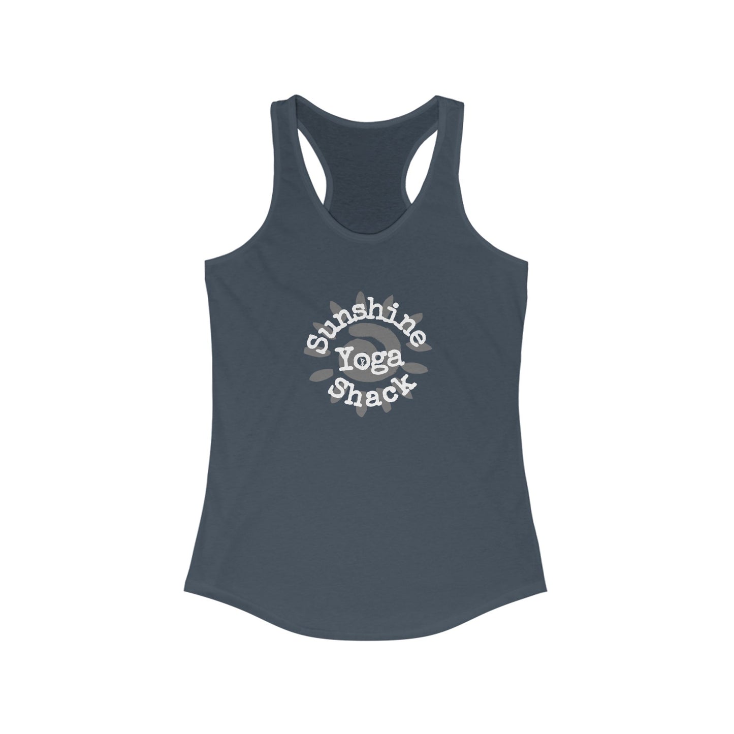 Sunshine 'Love' Racerback Tank Top for Women, Summer Fashion, Yoga Wear, Workout Shirt, Gift for Her, Beach Essential