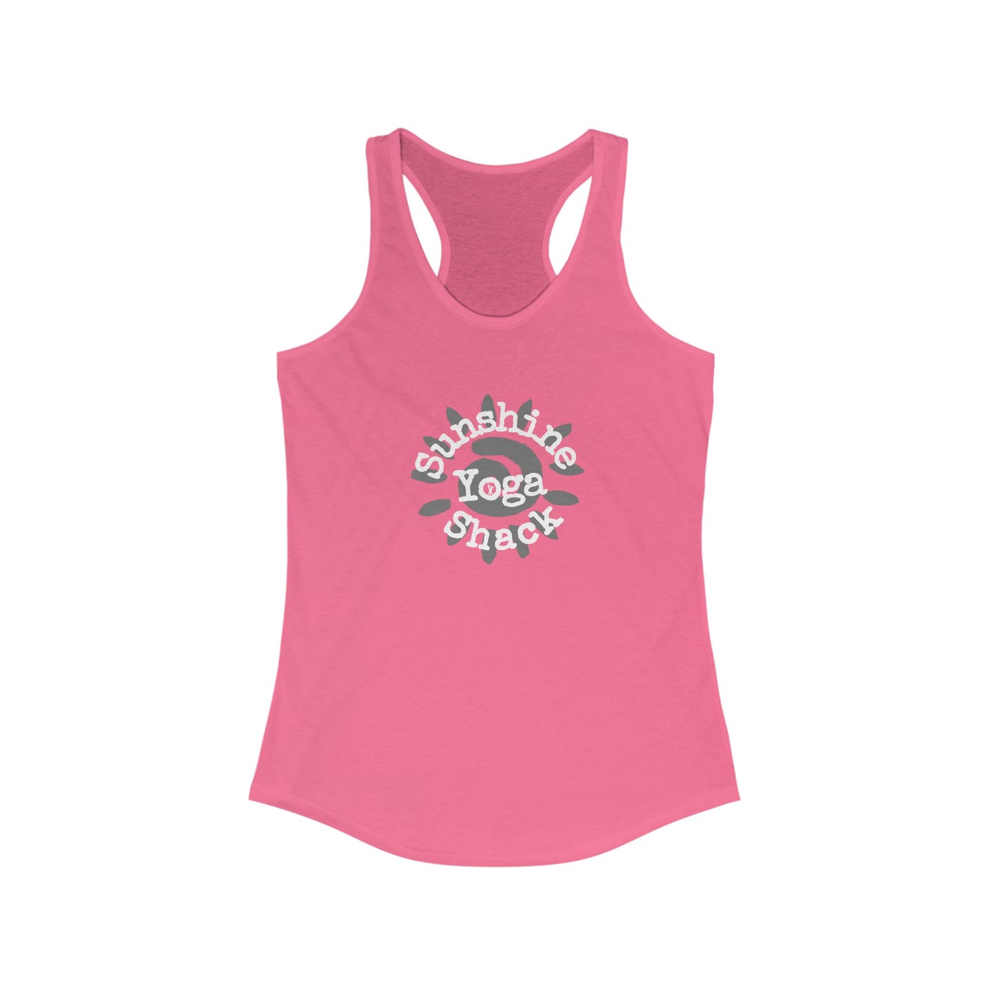 Sunshine 'Love' Racerback Tank Top for Women, Summer Fashion, Yoga Wear, Workout Shirt, Gift for Her, Beach Essential