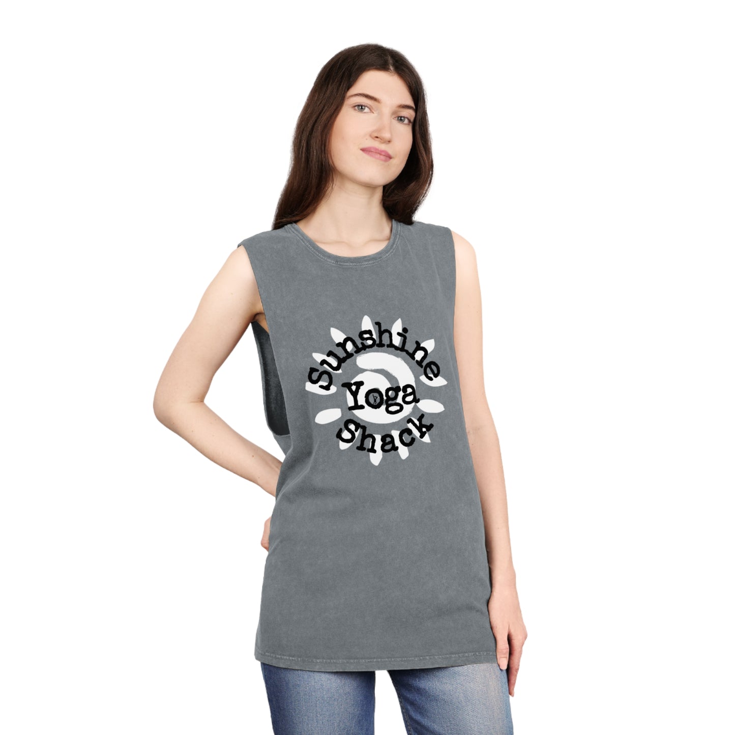 Unisex Stonewash Tank Top